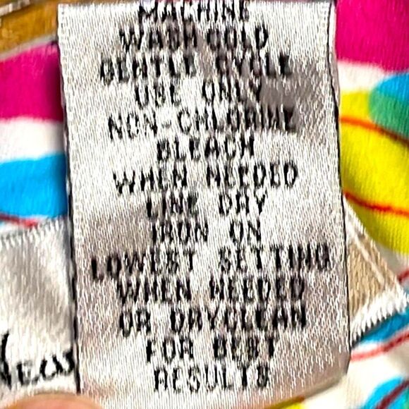 New York City Design Co. mod paisley print flat pleat skirt ribbon trim 14 - Picture 11 of 11